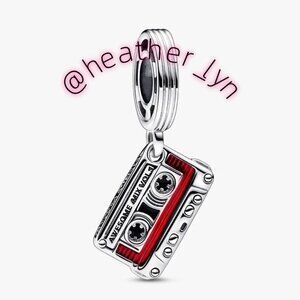 Pandora Marvel Guardians of the Galaxy Cassette Tape Dangle Charm